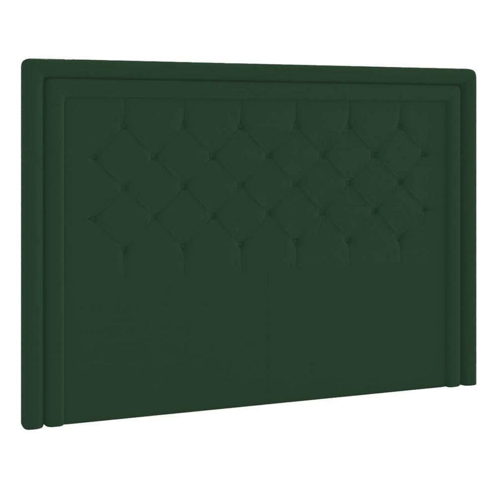 Cabeceira King Estocolmo P04 195 Cm Suede Verde