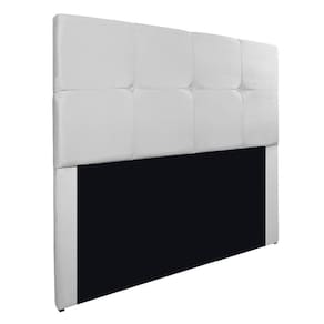 Cabeceira Solteiro Marseille P02 90 Cm Suede Branco