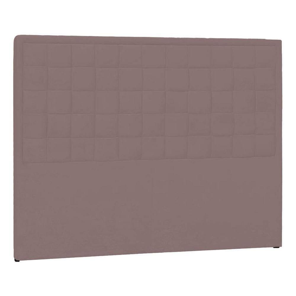 Cabeceira Casal Palermo P04 140 Cm Suede Rosê Tca 949