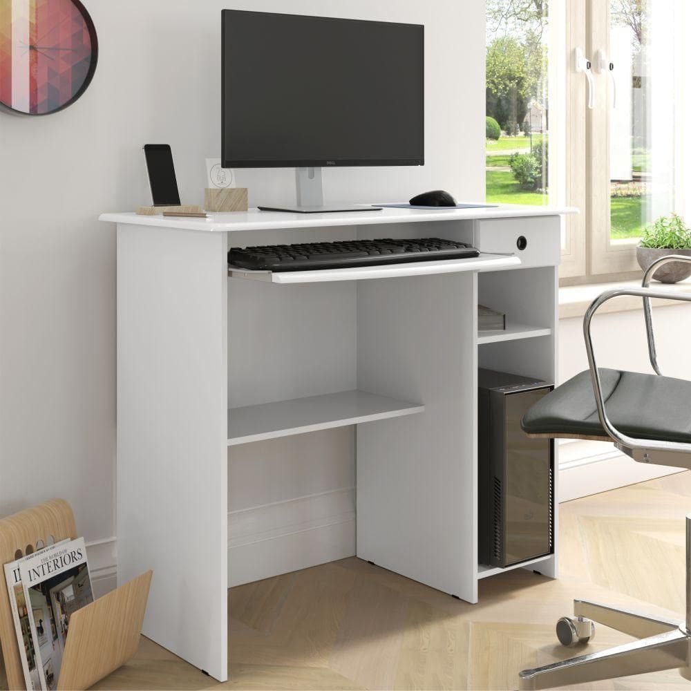 Mesa De Computador Afrodite Branco