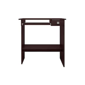 Escrivaninha Mesa Para Computador 1 Gaveta Ajl Castanho