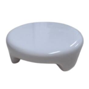 Tampa de Ralo p/ Cuba Deca 8cm Redondo Branco