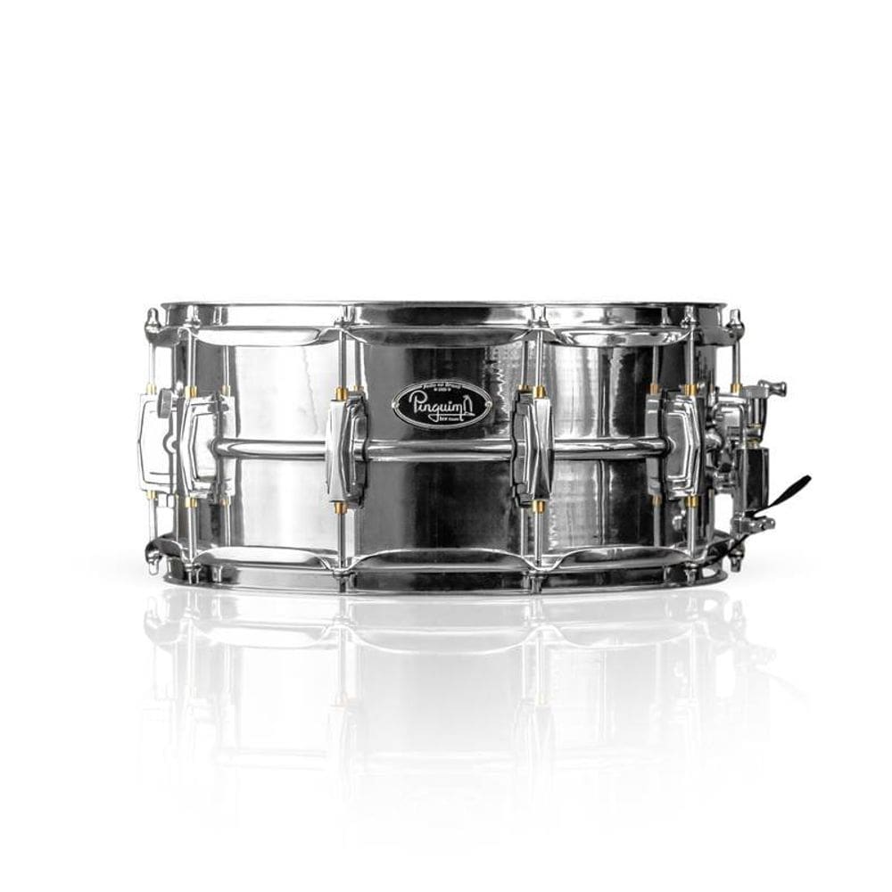 CAIXA PINGUIM ICE 14X6,5" ALUMINIO CROMADO ARO POWER HOOP PCM71
