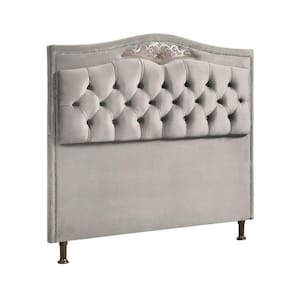 Cabeceira Holanda 1,60 Para Cama Box Queen - Veludo Marfim