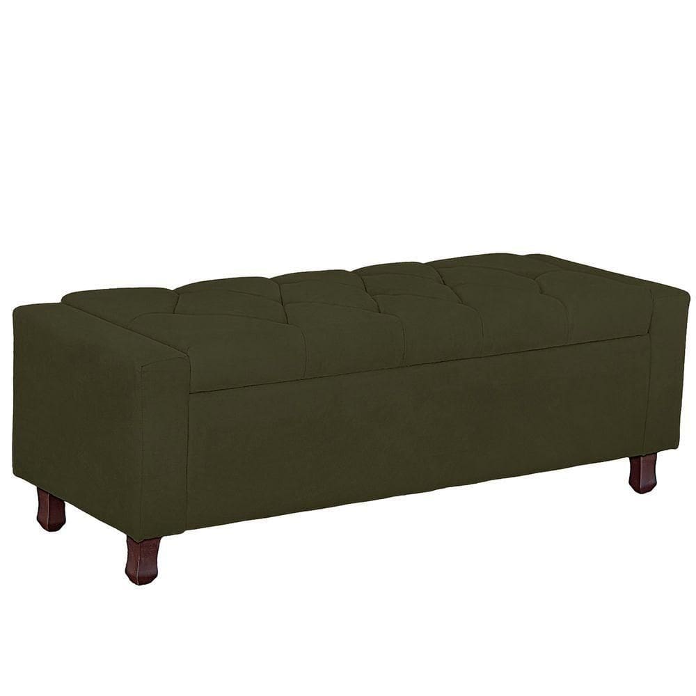 Cabeceira Casal Estofada Para Cama Box Ayla Veludo Cor Capuccino