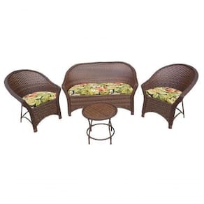 Conjunto De Sofá 1 Sofá + 2 Poltronas + 1 Mesa Centro