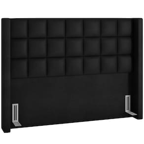 Cabeceira Cama Box Casal 195cm Paris Couríssimo Preto