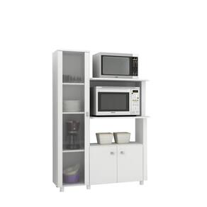 Balcão Alto Organizador Bl3304 Branco - Tecnomobili