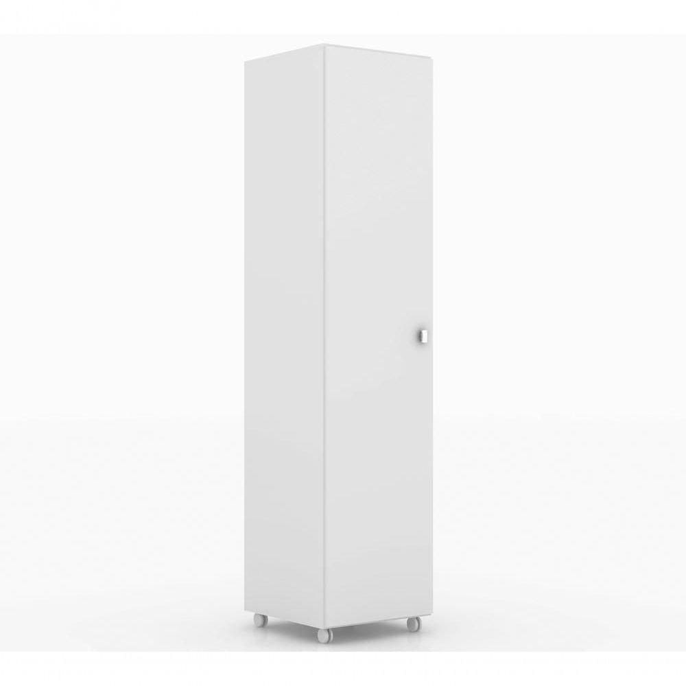 Armario p/Lavanderia 01 Porta Am3100 Branco Branco