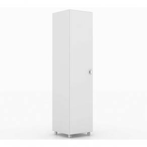 Armario p/Lavanderia 01 Porta Am3100 Branco Branco