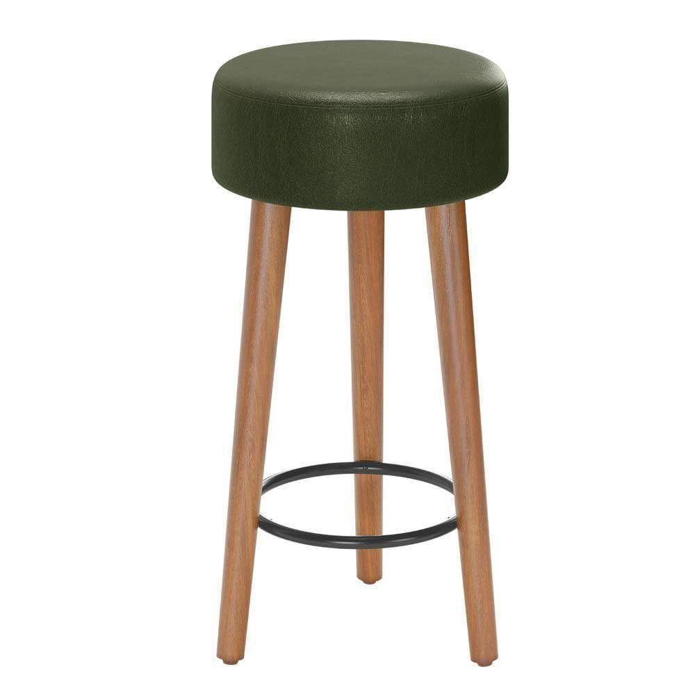 Banqueta Baixa Cozinha Paris D-33 Rosqueáveis Verde