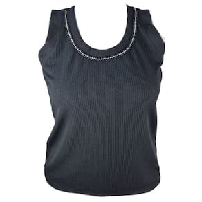 Blusa Feminina Raio de Luz Regata Strass
