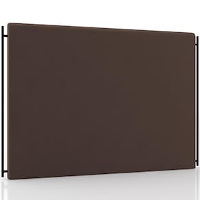 Cabeceira Cama Box Queen 160cm Estofada Goya P05 Veludo Marrom - Lyam Decor