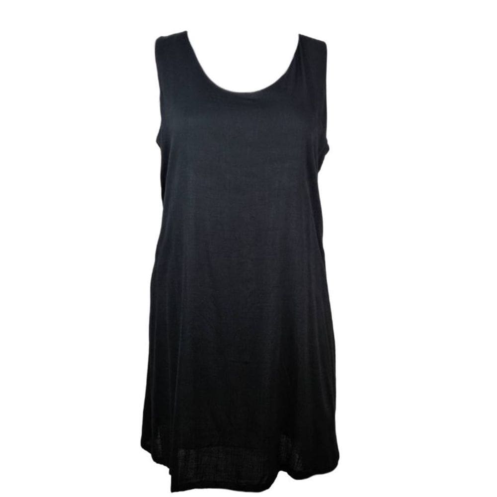 Vestido Essência Alça 100% Viscose Curto Plus Size