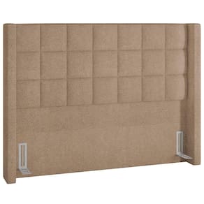 Cabeceira Cama Box Casal 160cm P05 Paris Bouclê Bege