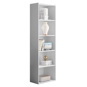 Estante Livreiro Organizador Multi Luiza 5 Nichos Branco