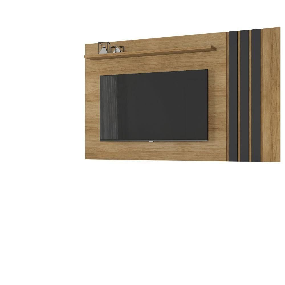 Painel Atraente Para Tv Até 70`` Com Estante