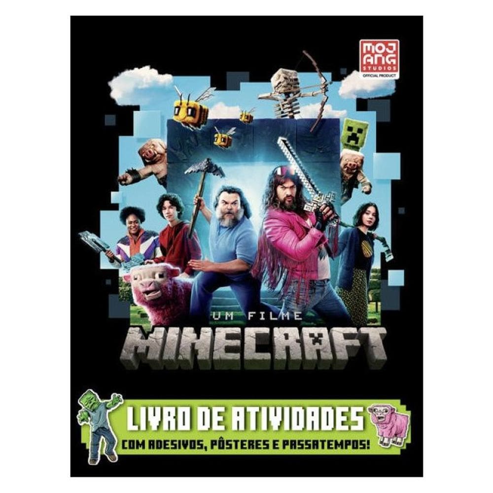 Um Filme Minecraft | Livro Oficial De Atividades