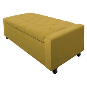 Calçadeira Estofada Liz P02 90 Cm Solteiro Suede
