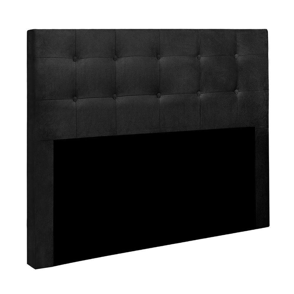 Cabeceira Queen Heloísa I02 160 Cm Suede - Preto