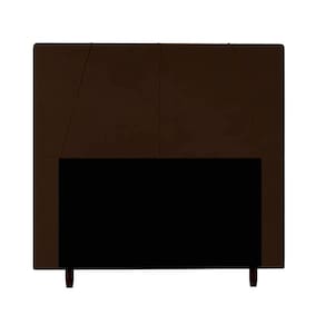 Cabeceira Decorativa Spezia Casal 160Cm Veludo Marrom