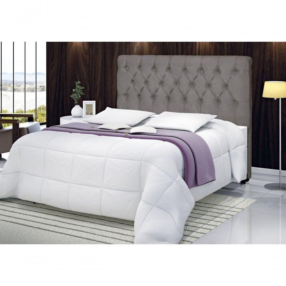 Cabeceira Barcelona Sued Caqui 200 Cm