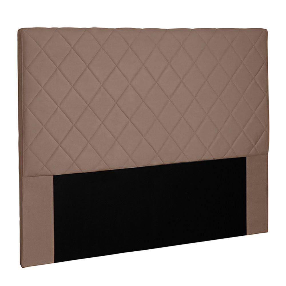 Cabeceira Decorativa King Size 1,95m Givenchy Caramelo