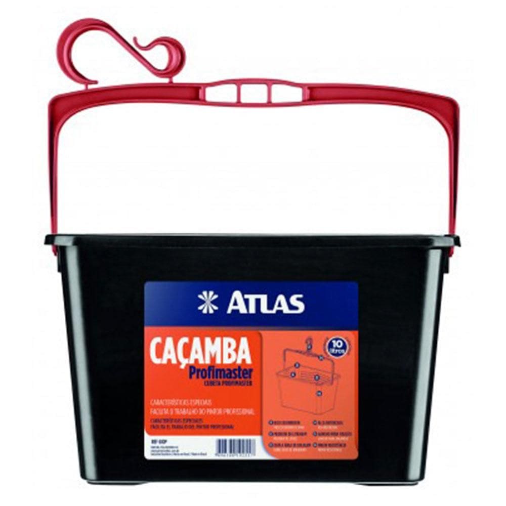 Caçamba para pintura Atlas, 10 Litros, 26 cm