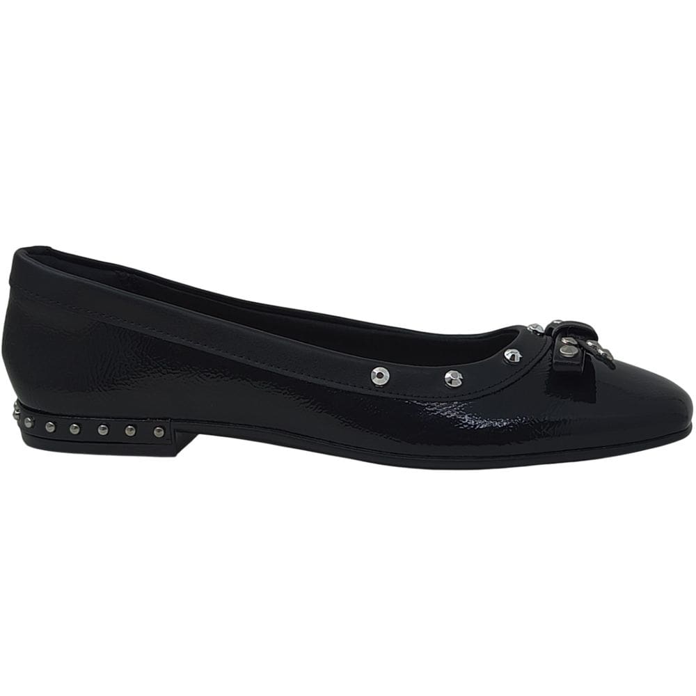 Sapatilha Feminina Casual Dia a Dia Passeio Trabalho com Laço Decorativo Bico Quadrado Moleca 5820.204