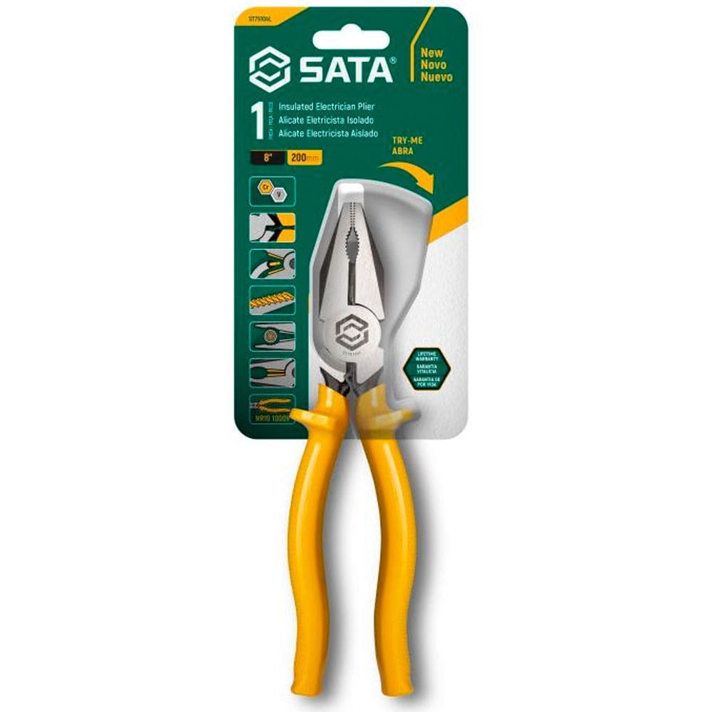 Alicate Universal Eletricista 8 219021 Belzer 1000v Amarelo