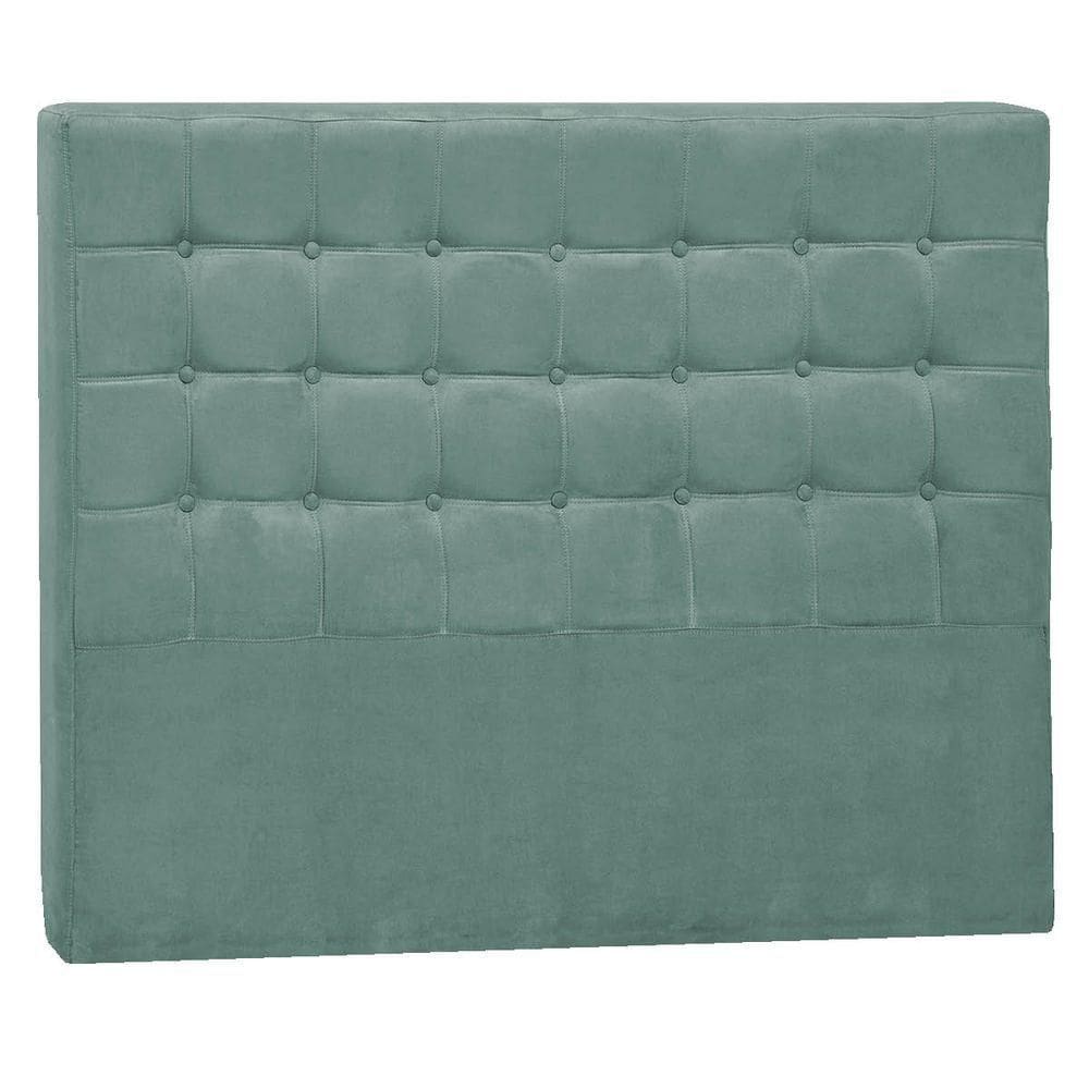 Cabeceira Queen Pequim P04 160 Cm Suede Turquesa Tca 946