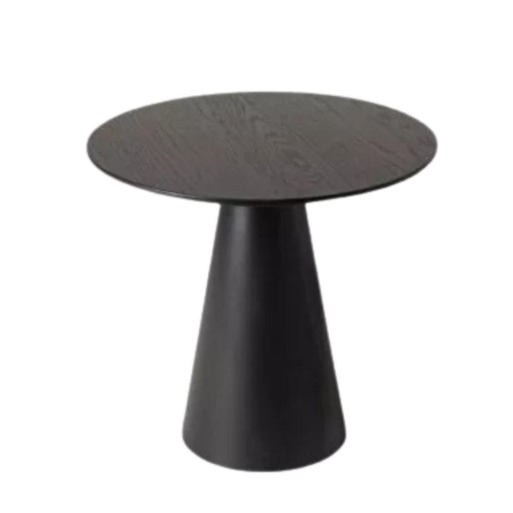 Mesa Lateral Cone Ébano 51 Cm