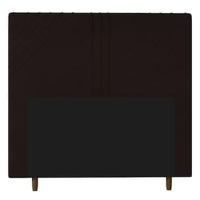 Cabeceira Cama Box Casal Queen Size Lisboa 160cm Marrom