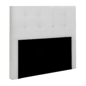 Cabeceira Casal Heloísa I02 140 Cm Corino Branco