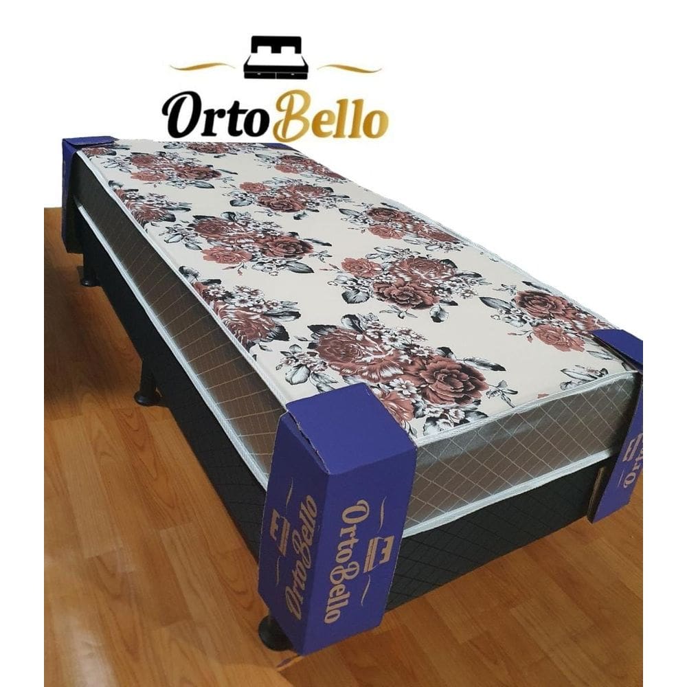 Cama Box Solteiro Lisboa 88x188 - Ortobello