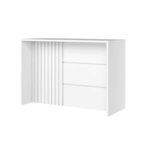 Balcão Ilha Cozinha Gourmet Requinte Branco - Henn