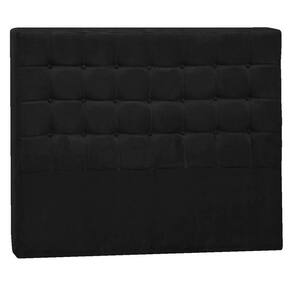 Cabeceira Solteiro Pequim P04 90 Cm Suede Preto