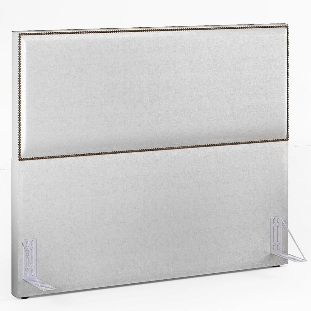 Cabeceira Box Casal Queen 160 Cm Facto Cinza Metalizado