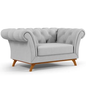 Sofá 2 Lugares Império 150 Cm Cinza D-315