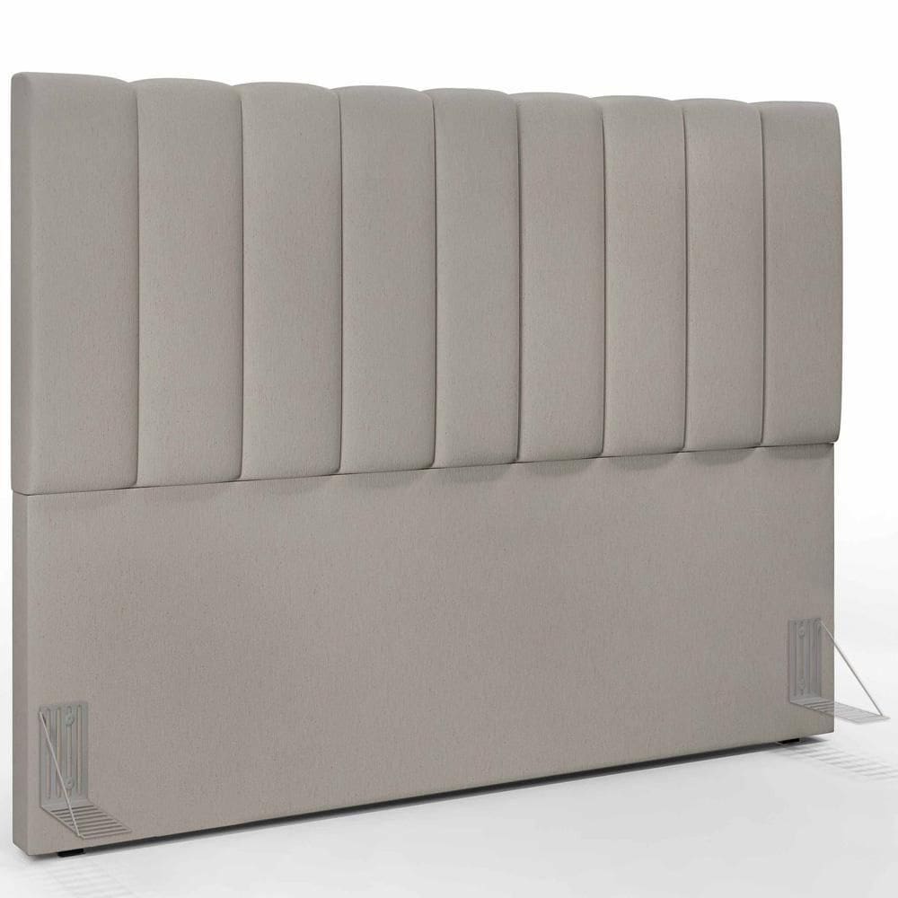 Cabeceira Cama Box Casal Queen 160 Cm Dália W01 Linho Bege