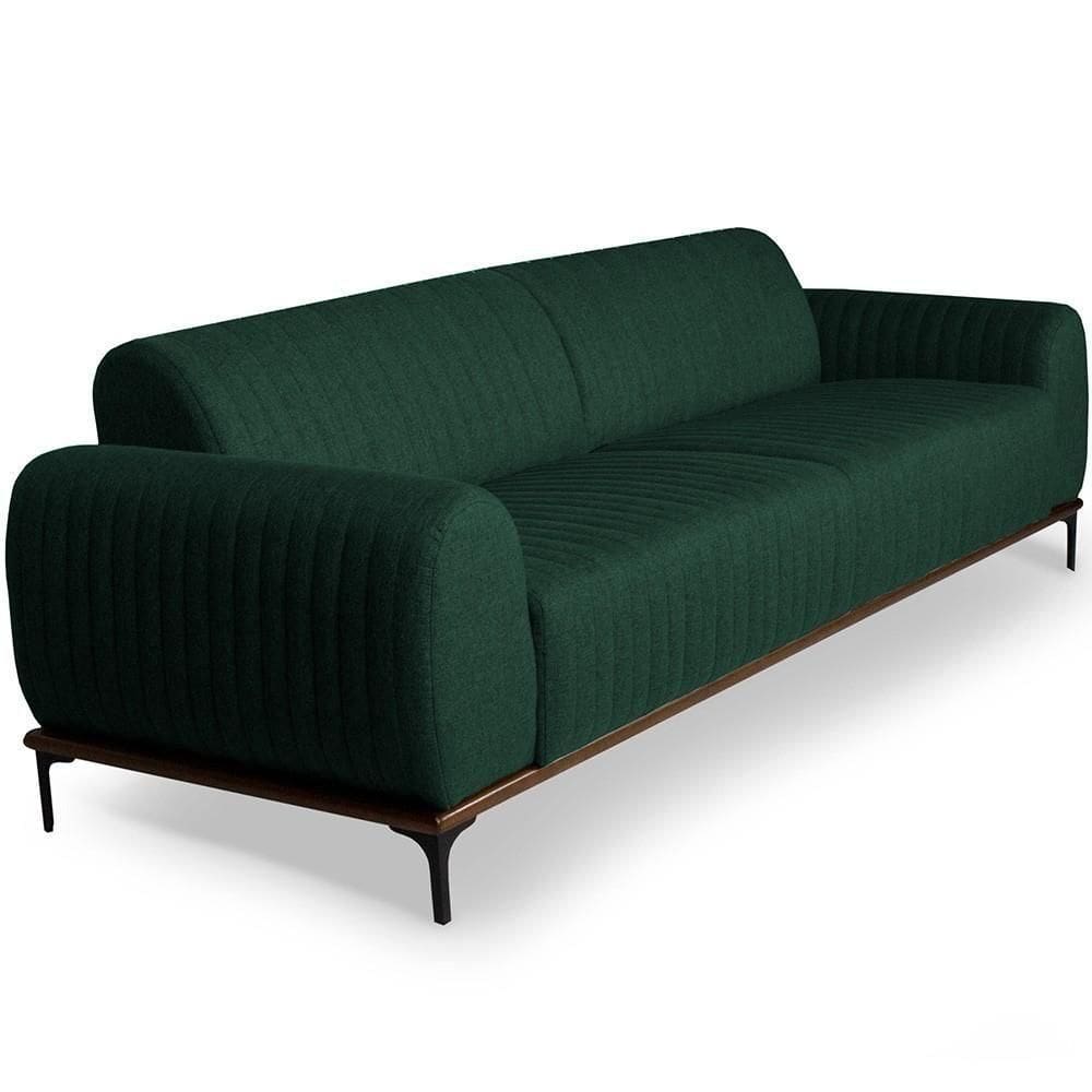 Sofá 4 Lugares Molino 260 Cm Verde Musgo C-117