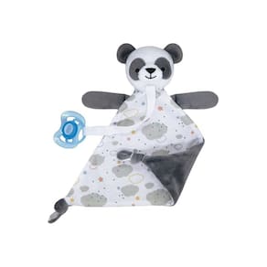 Naninha Panda com Prendedor de Chupeta +3 Meses Paninho Confortável Macio Buba