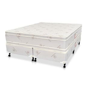 Cama Box + Colchão Castor Queen Hotel Fire 158x198x60cm