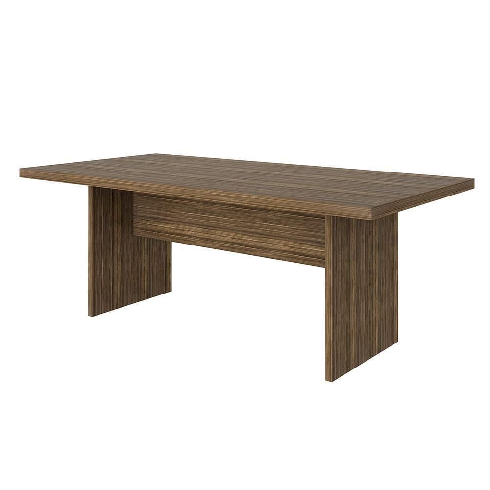 Mesa De Reunião Para Escritório Home Office Mdp Nogal