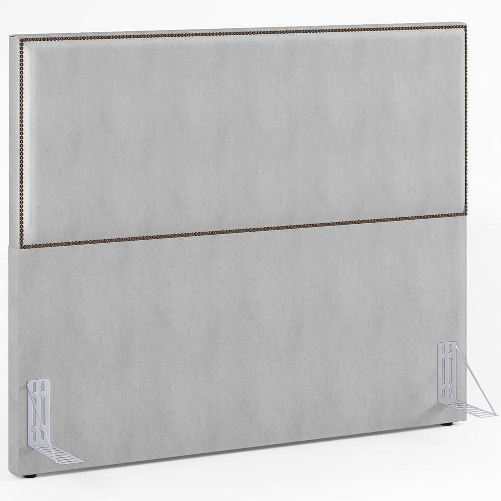 Cabeceira Cama Box Casal Queen 160 Cm Linho Cinza