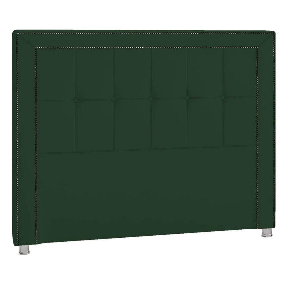 Cabeceira Solteiro Catania P04 90 Cm Suede Verde