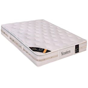 Colchão Casal Molas Ensacadas Kingdom Aloe Vera Visco (138x188x32)