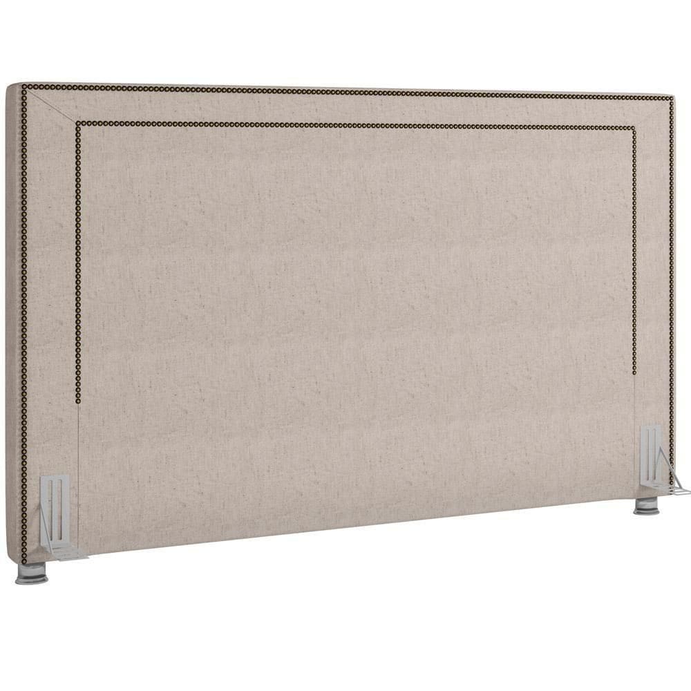 Cabeceira Cama Box Casal Queen 160cm P05 Berlim Bege Claro