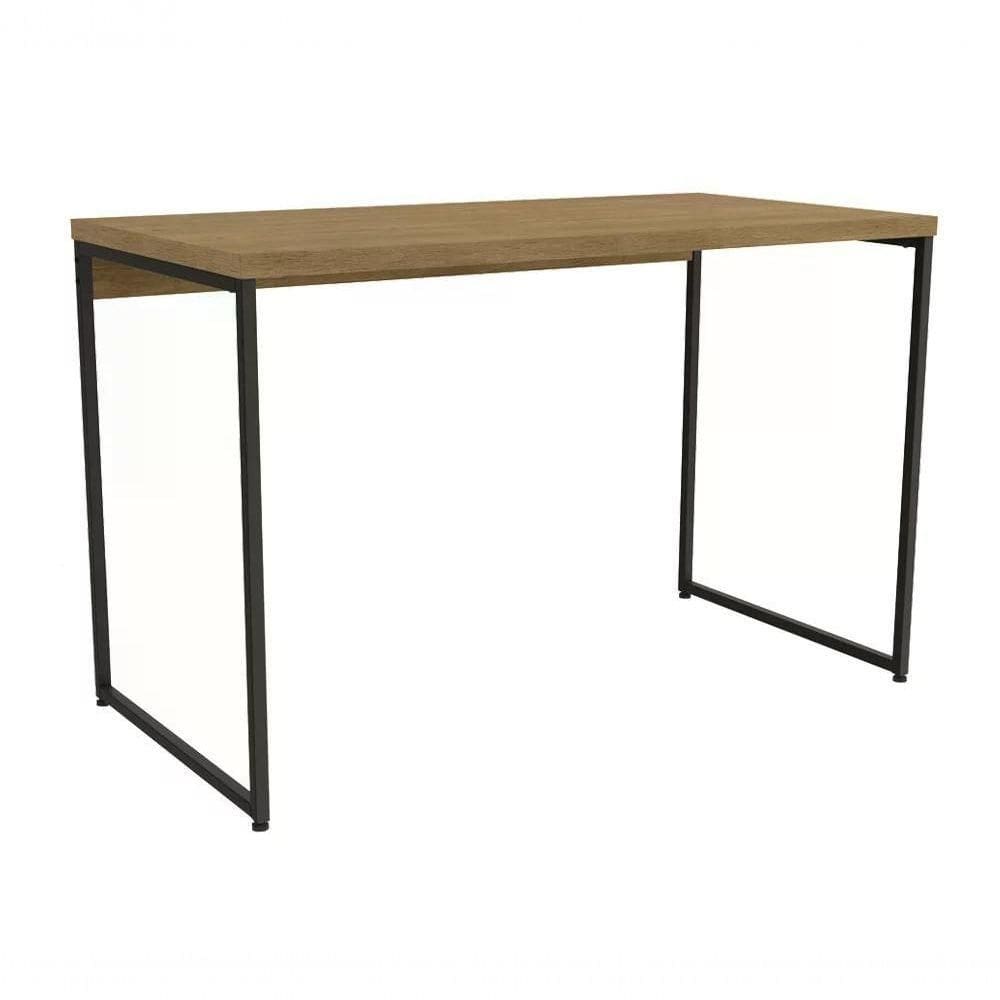 Mesa Escrivaninha 118cm Crome Li002 Freijo Preto Kappesberg
