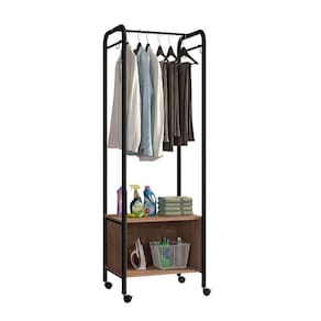 Armário Multiuso Roupeiro Industrial Lisboa Preto-demolição 69cm - Pallazio